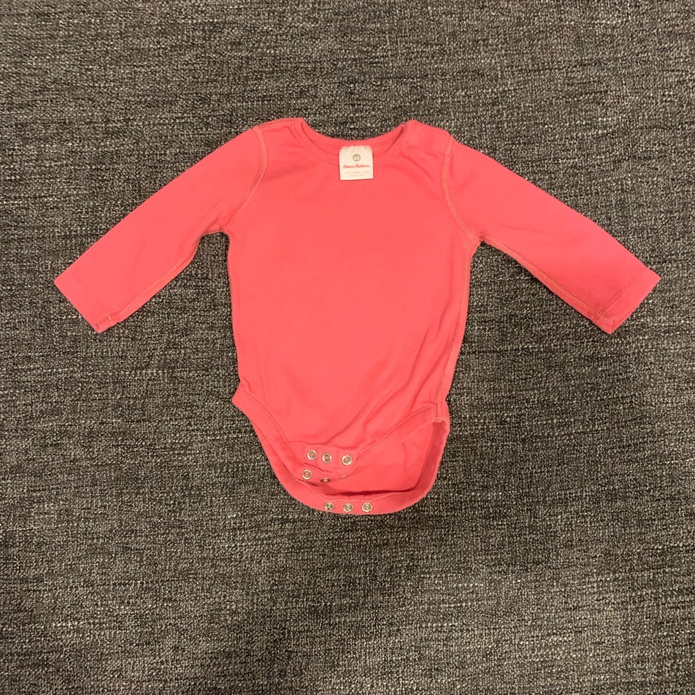 Hanna Andersson Pink Bodysuit